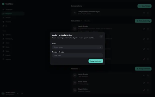 Project discussions and members